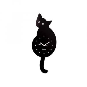 Horloge Chat Noir