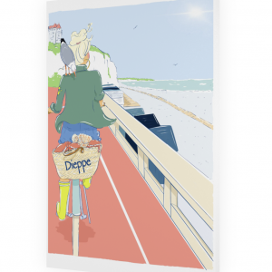 Carte Postale  – La Dieppoise à Vélo