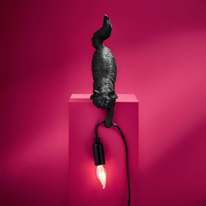 Lampe à Poser Chat Chichi – Noir