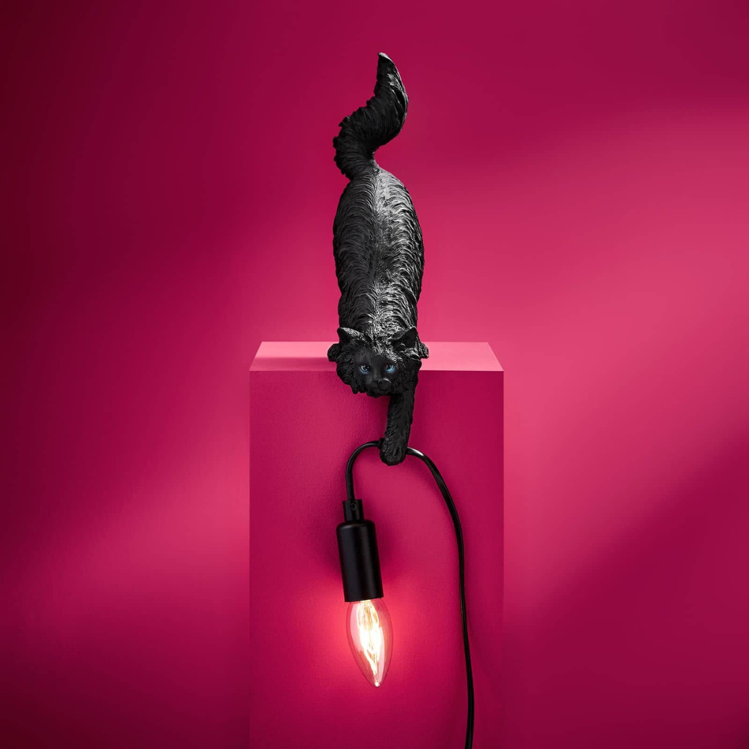 Lampe à Poser Chat Chichi - Noir – Image 2