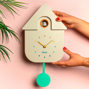 Horloge Cuckoo Beige