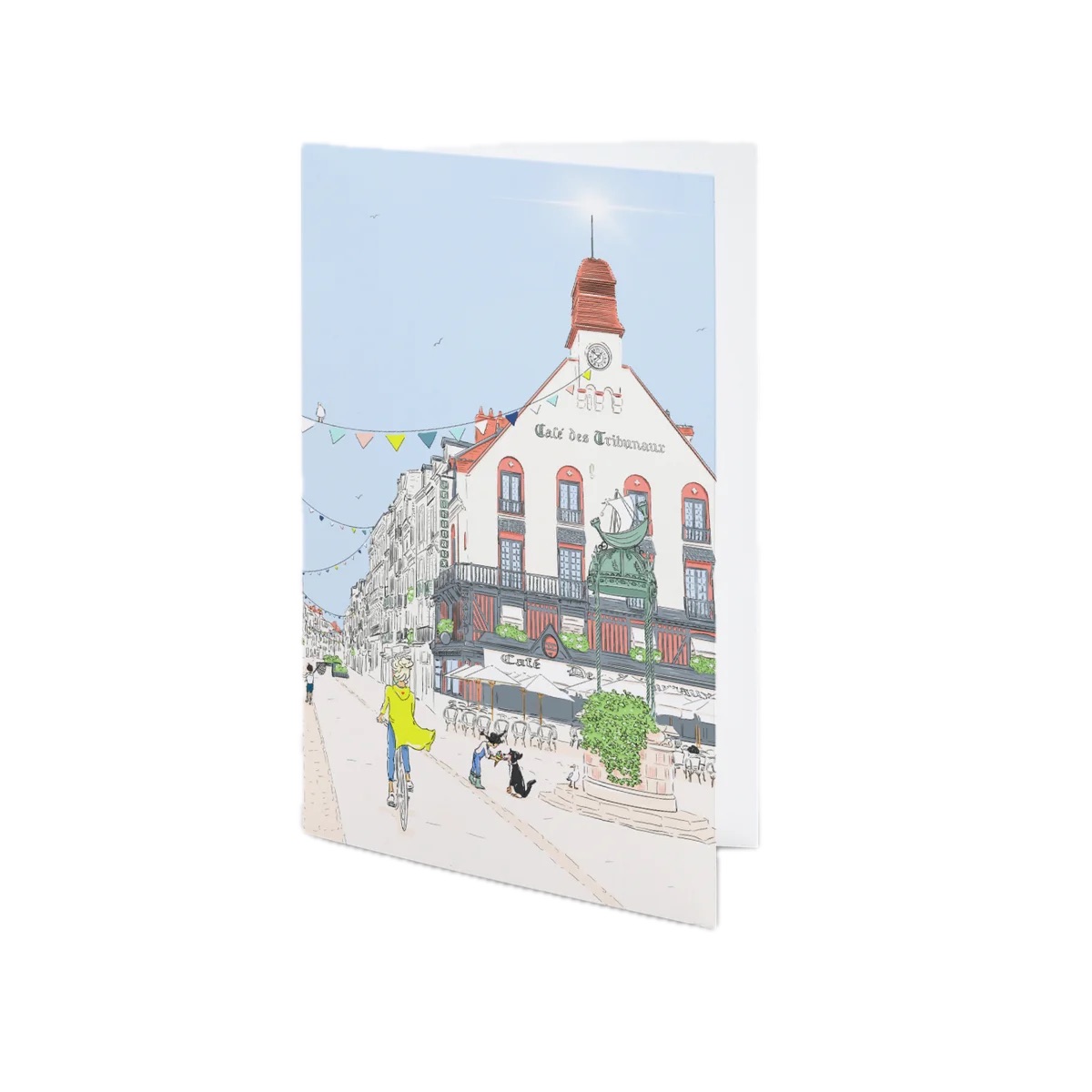 Carte Postale - Les Tribunaux