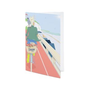 Carte Postale  – La Dieppoise à Vélo