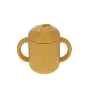 Gobelet ours silicone Jaune