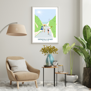 Illustration Varengeville Sur Mer – Le Petit Ailly – A4