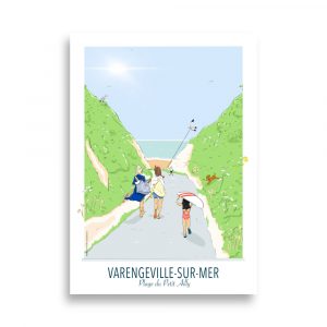 Illustration Varengeville Sur Mer – Le Petit Ailly – A4