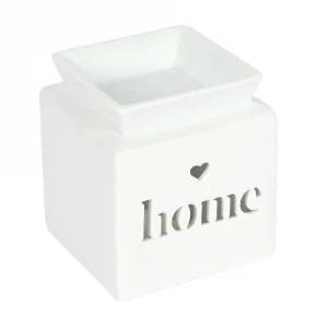 Brûleur Home en céramique blanche