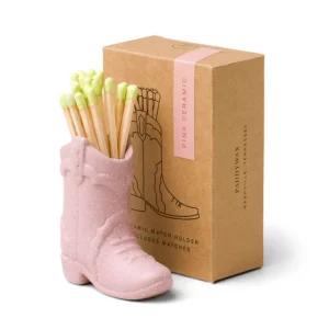 Porte Allumettes Santiag – Rose(25 pce)
