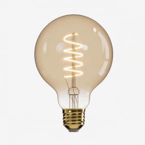 Ampoule LED à filament spirale