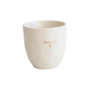 Tasse à café « Mamie » cœur doré