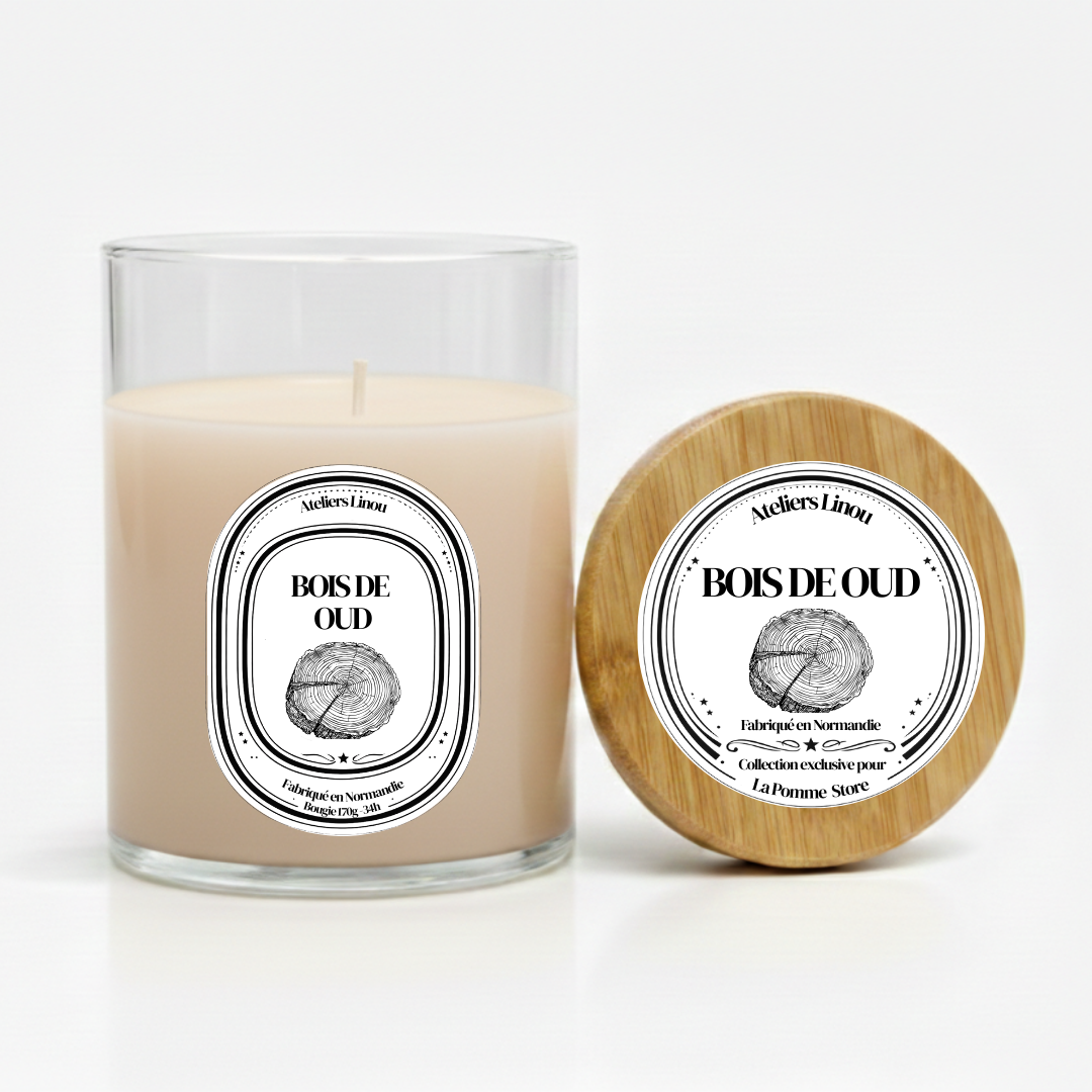 Bougie Pot - Bois de Oud