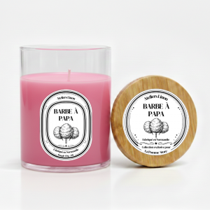 Bougie Pot – Barbe à Papa