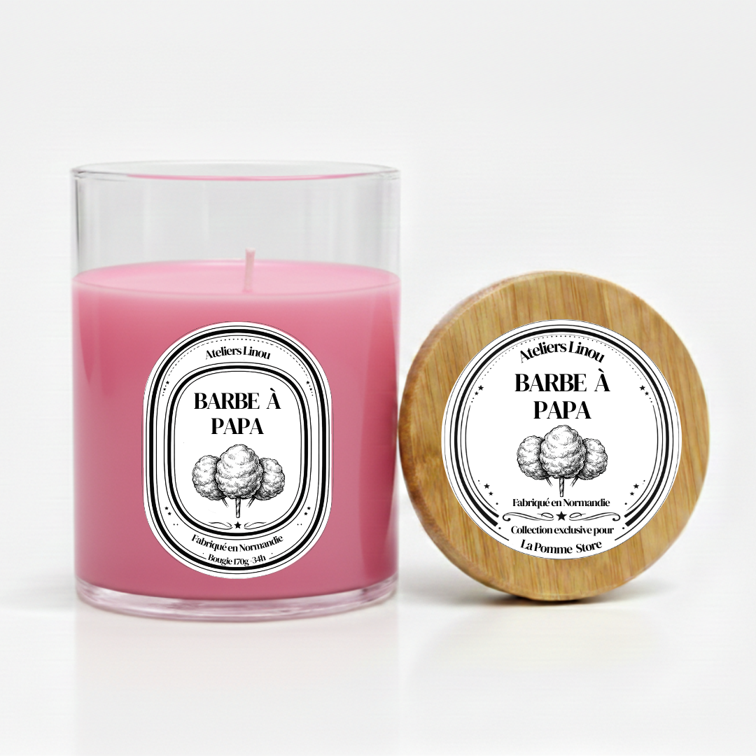 Bougie Pot - Barbe à Papa