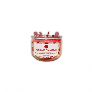 Bougie XS Fleurs – Pomme d&rsquo;amour