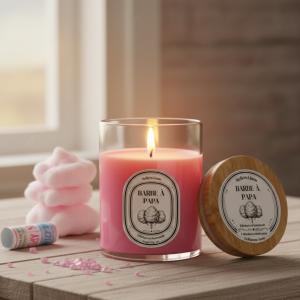 Bougie Pot – Barbe à Papa