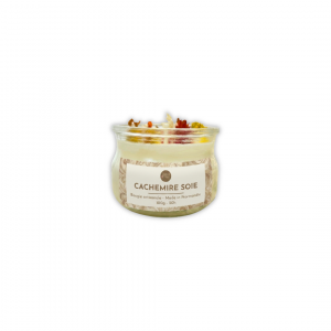 Bougie XS Fleurs – Cachemire Soie