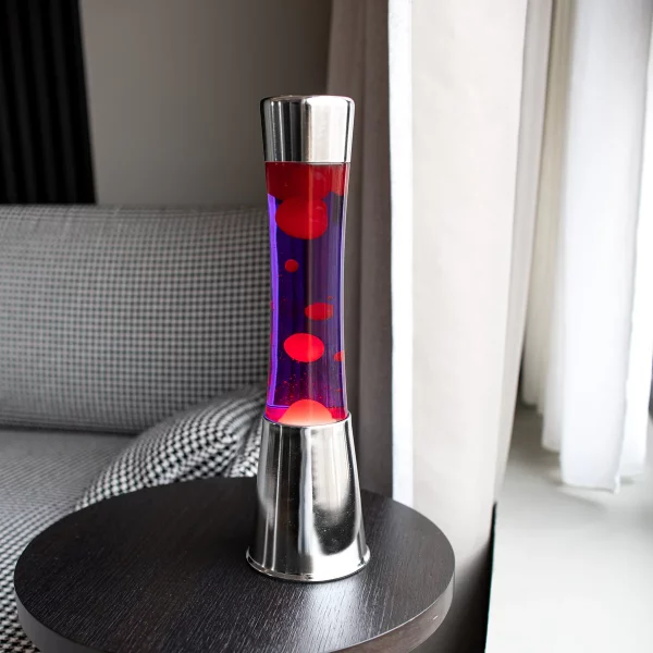 Lampe Lave Violette et Rouge – Image 2
