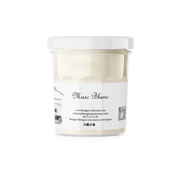 Bougie Confiture -  Musc Blanc