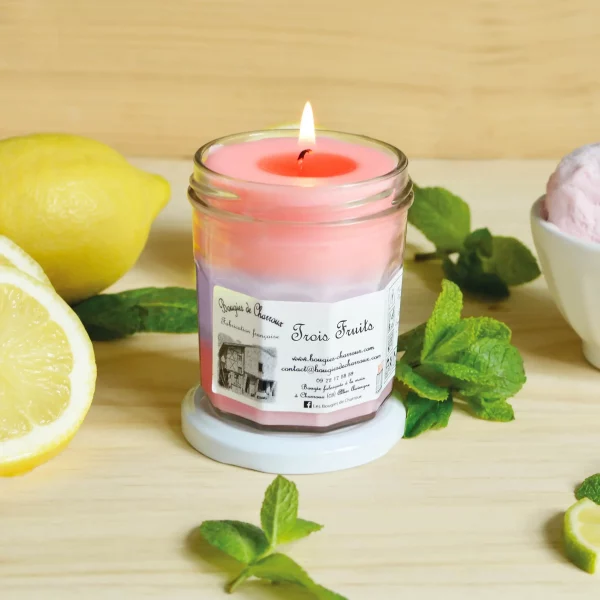 Bougie Confiture -  Trois Fruits – Image 2