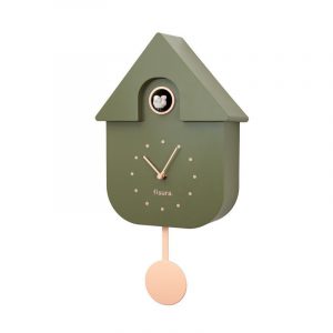 Horloge Cuckoo Pastel Kaki