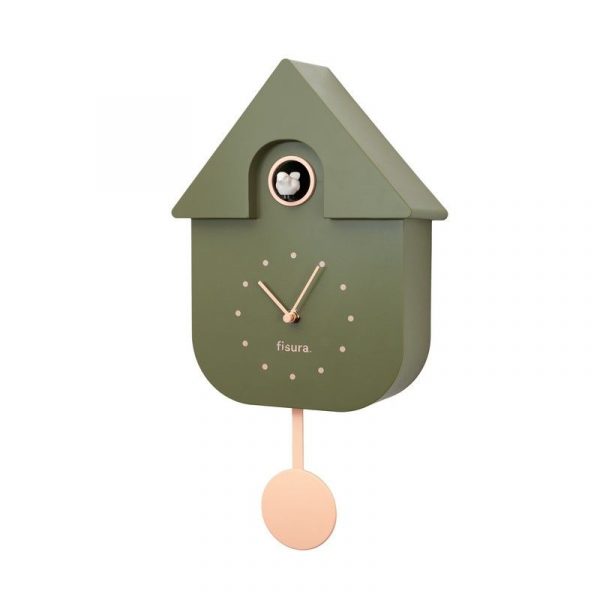 Horloge Cuckoo Pastel Kaki