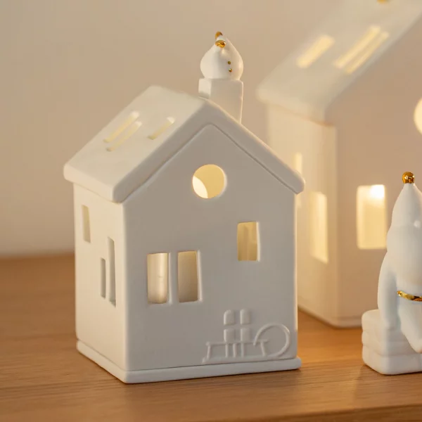Maison Porcelaine - Père Noël Cheminée – Image 3