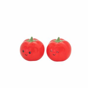 Salière et poivrière Tomate