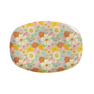 Assiette Melaminé Flower Power