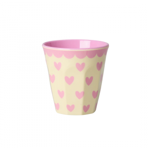 Gobelet Coeurs Rose