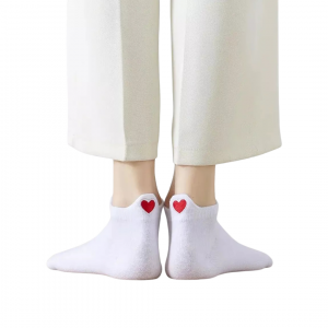 Chaussettes Languette Coeur