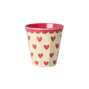 Gobelet Coeurs Rouge