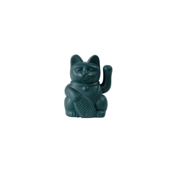 Mini Lucky Cat Solaire Vert