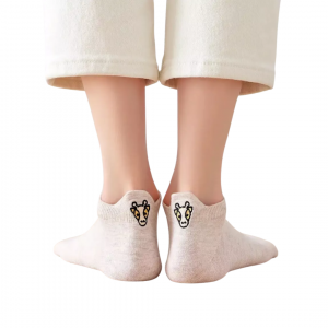 Chaussettes Languette Girafe