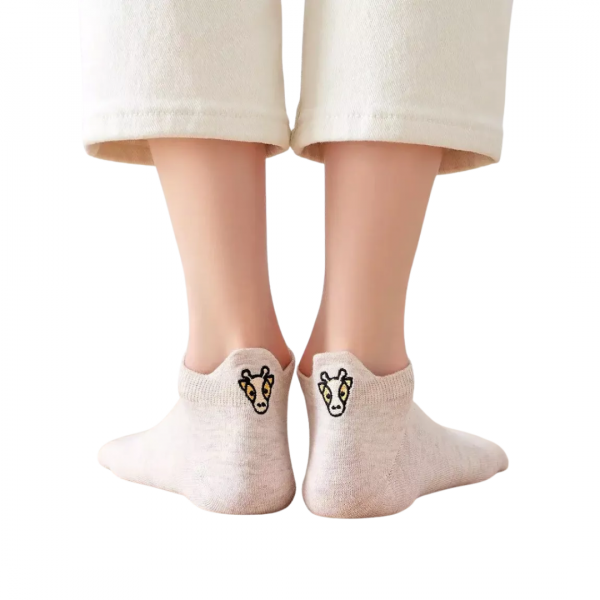 Chaussettes Languette Girafe