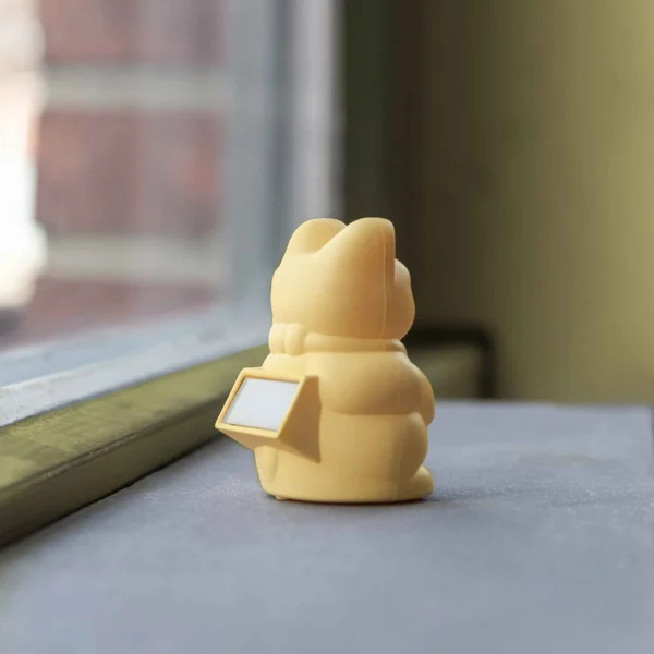 Mini Lucky Cat Solaire Jaune – Image 2