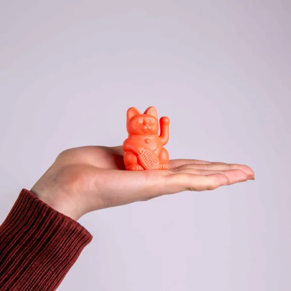 Mini Lucky Cat Solaire Orange – Image 3