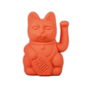 Lucky Cat Orange Néon