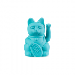 Lucky Cat Turquoise – Petit Modèle