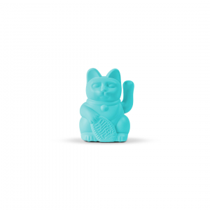 Mini Lucky Cat Turquoise – Solaire