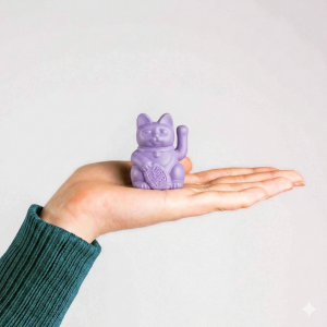 Mini Lucky Cat Lilas – Solaire
