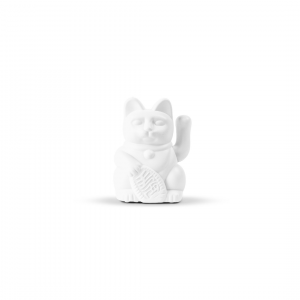 Mini Lucky Cat Blanc – Solaire