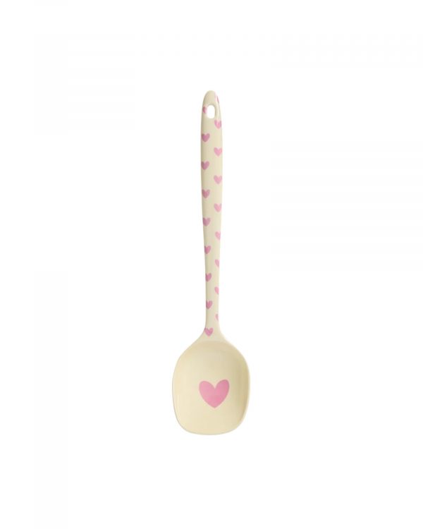 Cuillère de Cuisine Coeurs Rose