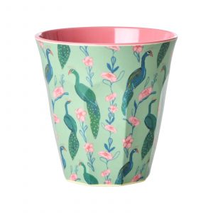 Verre Melaminé Paon