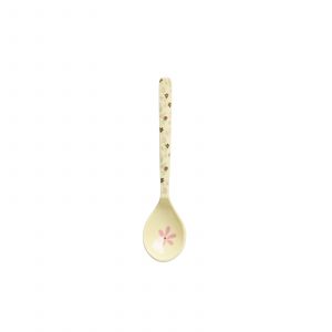 Cuillère à café Fleurs Beige