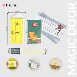 Porte Magique de la Petite Souris Jaune