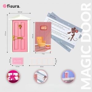 Porte Magique de la Petite Souris Rose
