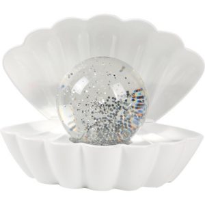Lampe coquillage Blanche