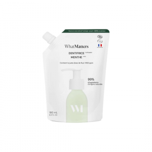 Recharge Dentifrice Menthe 180 ml – What Matters