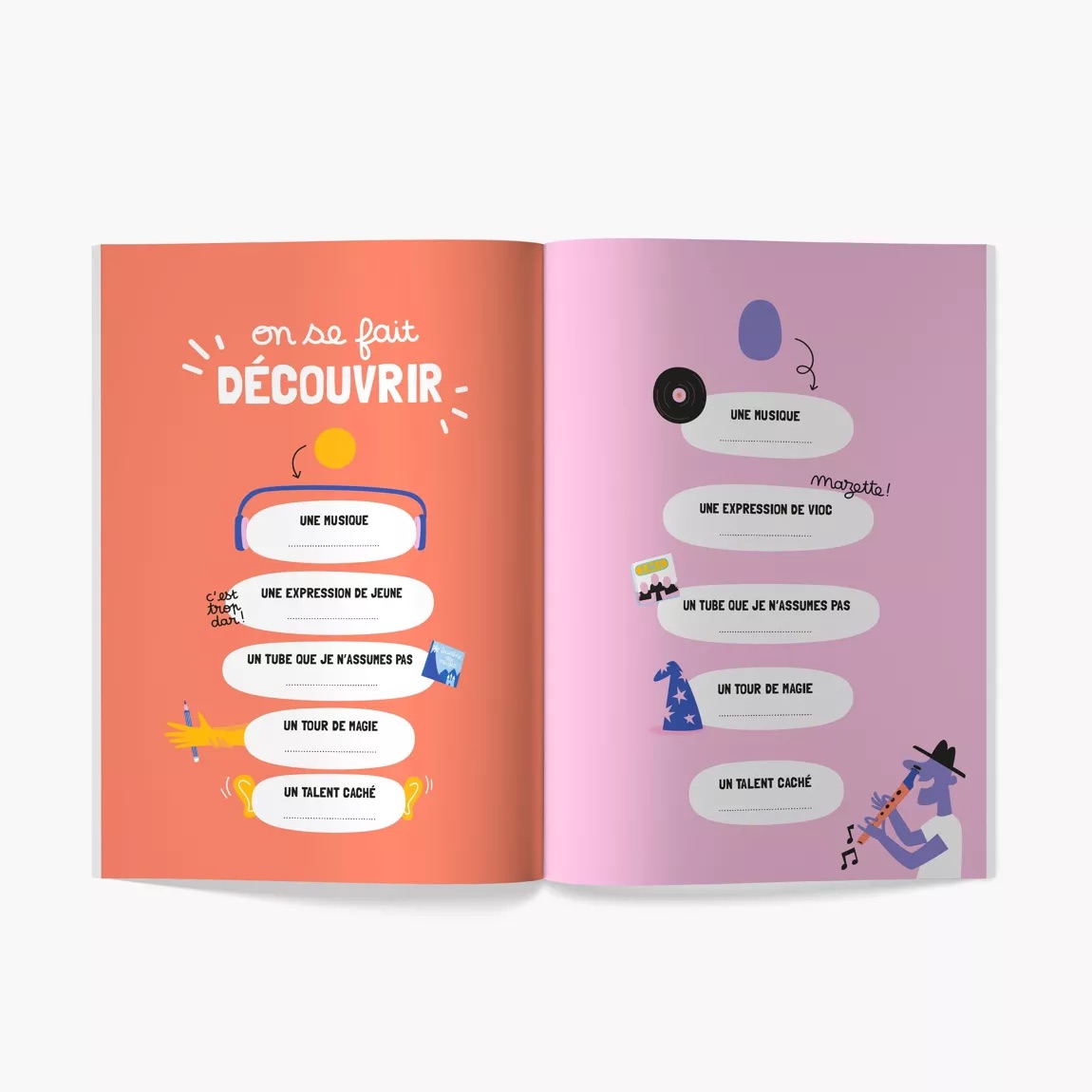 Livre à remplir - MON PARRAIN, MA MARRAINE À MOI ! – Image 4