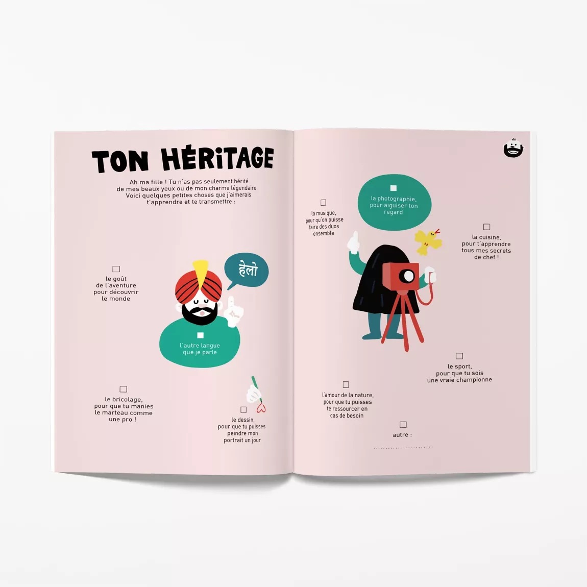 Livre à remplir - TEL PÈRE TELLE FILLE ? – Image 3